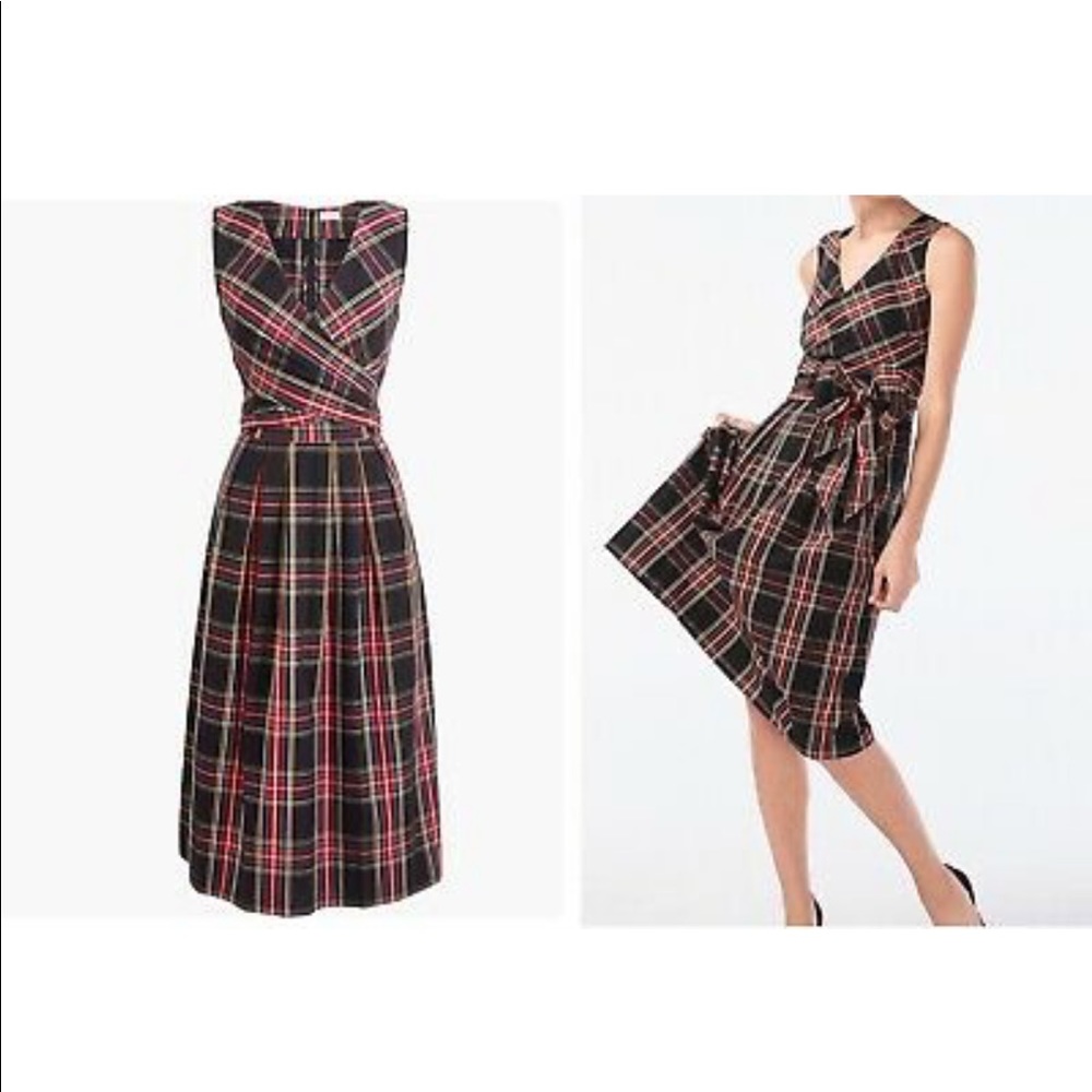 JCrew Tartan Dress
